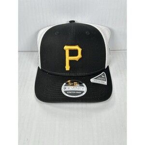 New Era Pittsburgh Pirates MLB 9SEVENTY Trucker Adjustable Stretch Snap Hat Cap
